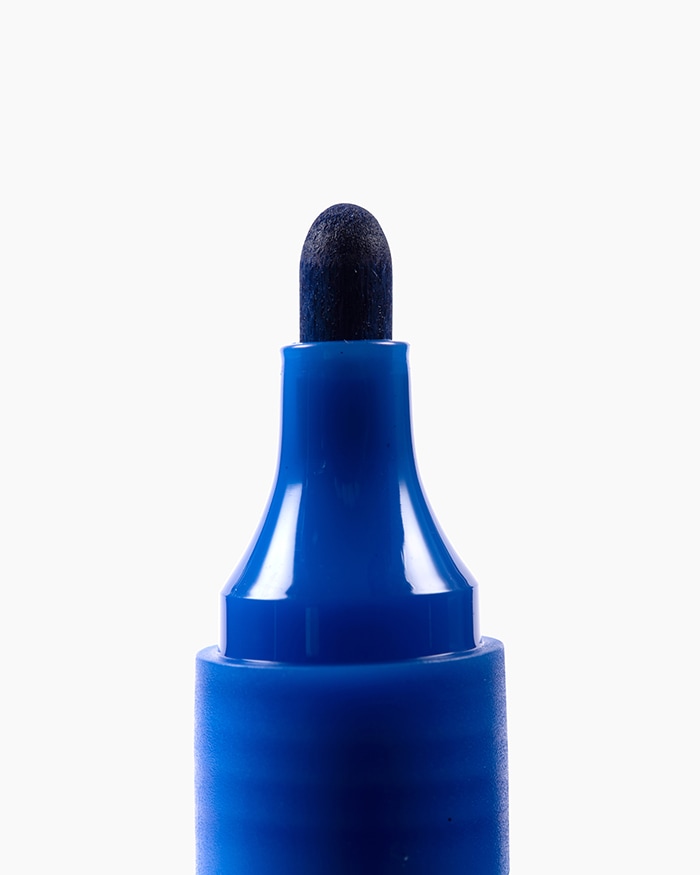 Camlin Permanent Markers Carton of 10 markers in Blue shade