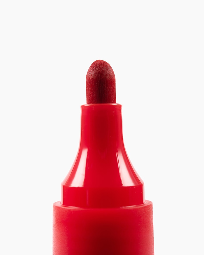 Camlin Permanent Markers Carton of 10 markers in Red shade