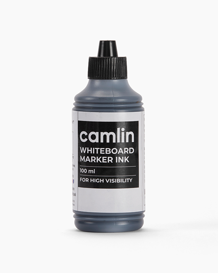 Camlin Whiteboard Marker Ink Individual bottle of 100 ml in Black shade