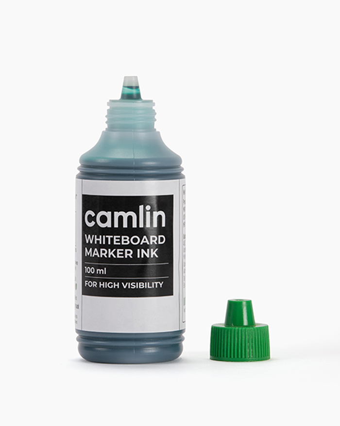 Camlin Whiteboard Marker Ink Individual bottle of 100 ml in Green shade
