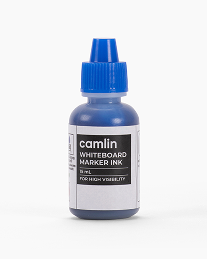 Camlin Whiteboard Marker Ink Individual bottle of 15 ml in Blue shade