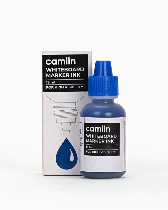 Camlin Whiteboard Marker Ink Individual bottle of 15 ml in Blue shade