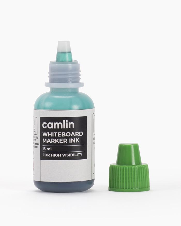 Camlin Whiteboard Marker Ink Individual bottle of 15 ml in Green shade