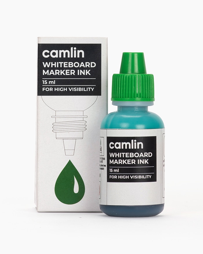 Camlin Whiteboard Marker Ink Individual bottle of 15 ml in Green shade