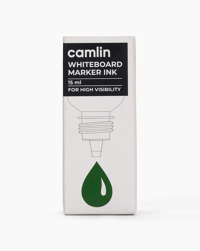 Camlin Whiteboard Marker Ink Individual bottle of 15 ml in Green shade