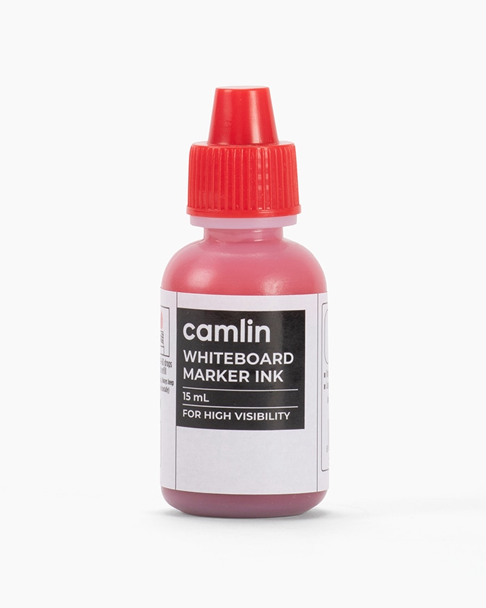 Camlin Whiteboard Marker Ink Individual bottle of 15 ml in Red shade