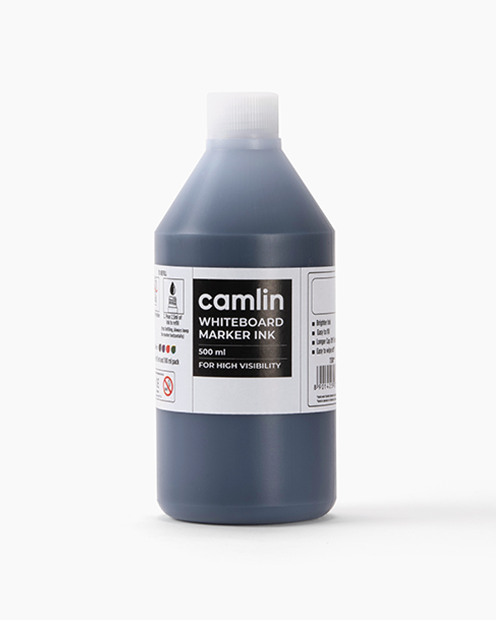 Camlin Whiteboard Marker Ink Individual bottle of 500 ml in Black shade