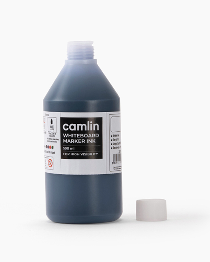 Camlin Whiteboard Marker Ink Individual bottle of 500 ml in Blue shade