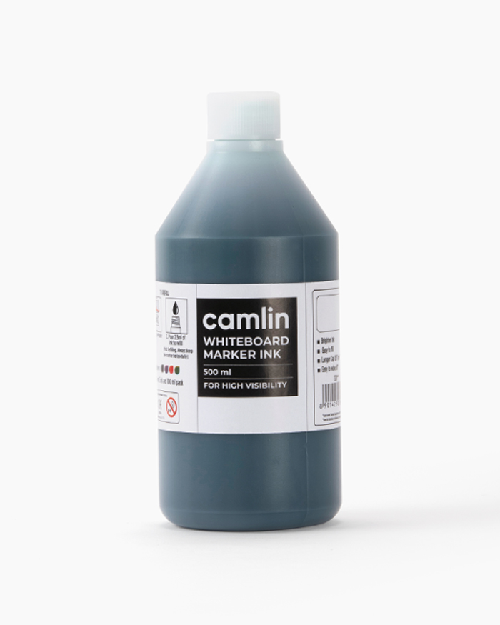 Camlin Whiteboard Marker Ink Individual bottle of 500 ml in Green shade