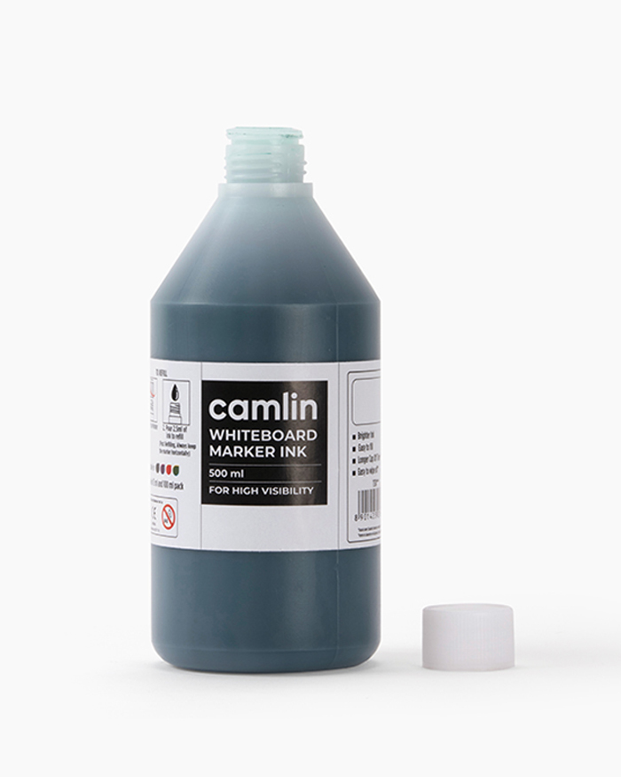 Camlin Whiteboard Marker Ink Individual bottle of 500 ml in Green shade