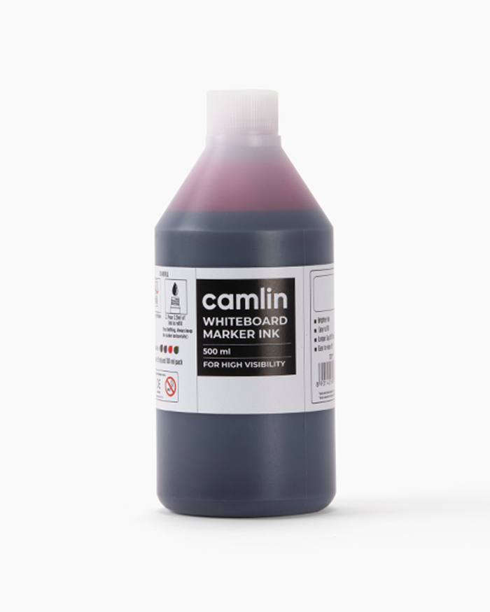 Camlin Whiteboard Marker Ink Individual bottle of 500 ml in Red shade