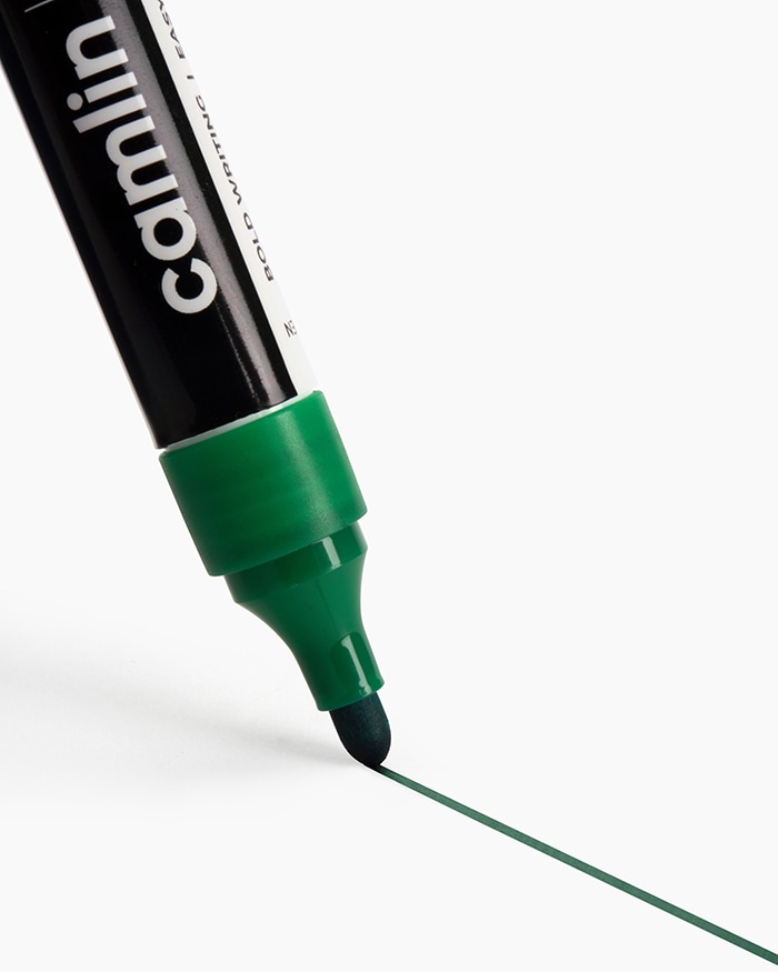 Camlin Bold-E Whiteboard Markers Carton of 10 markers in Green shade