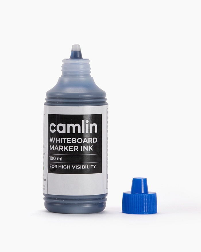 Camlin Whiteboard Marker Ink Individual bottle of 100 ml in Blue shade