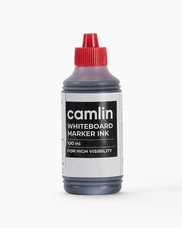 Camlin Whiteboard Marker Ink Individual bottle of 100 ml in Red shade