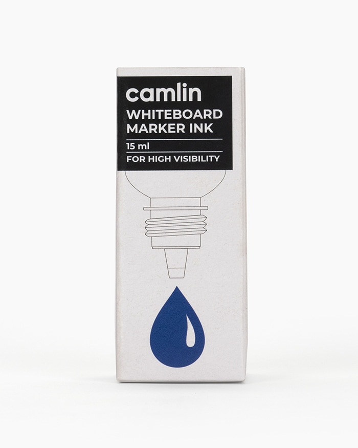 Camlin Whiteboard Marker Ink Individual bottle of 15 ml in Blue shade