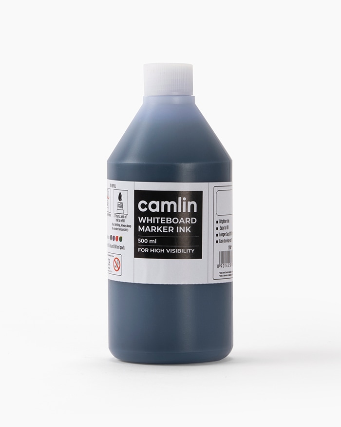 Camlin Whiteboard Marker Ink Individual bottle of 500 ml in Blue shade