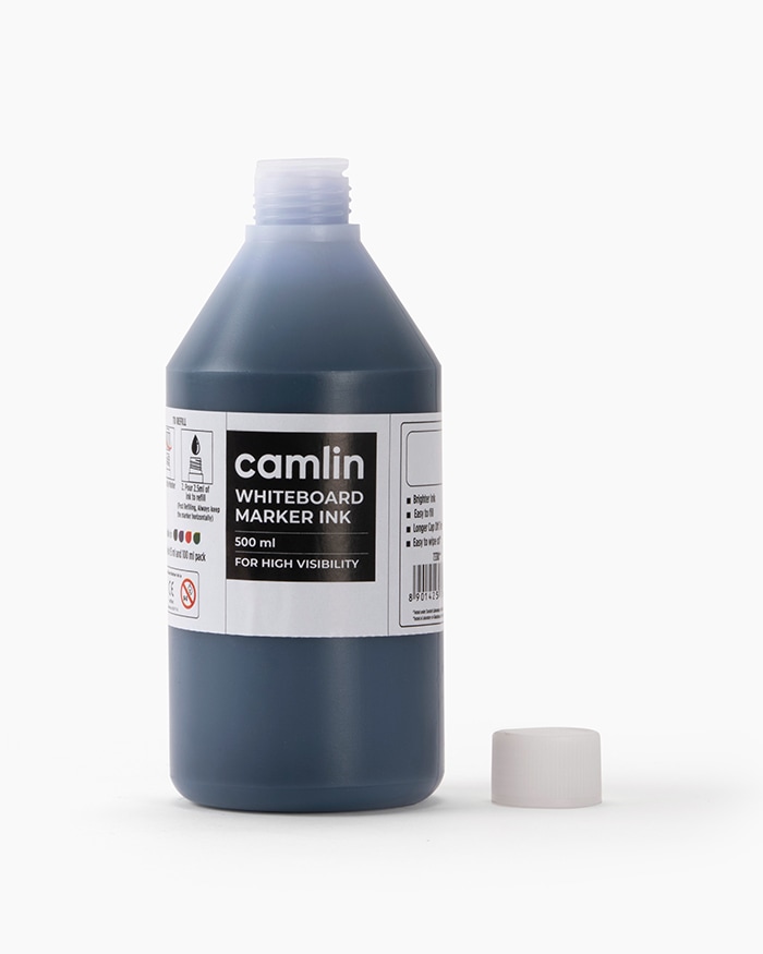 Camlin Whiteboard Marker Ink Individual bottle of 500 ml in Blue shade