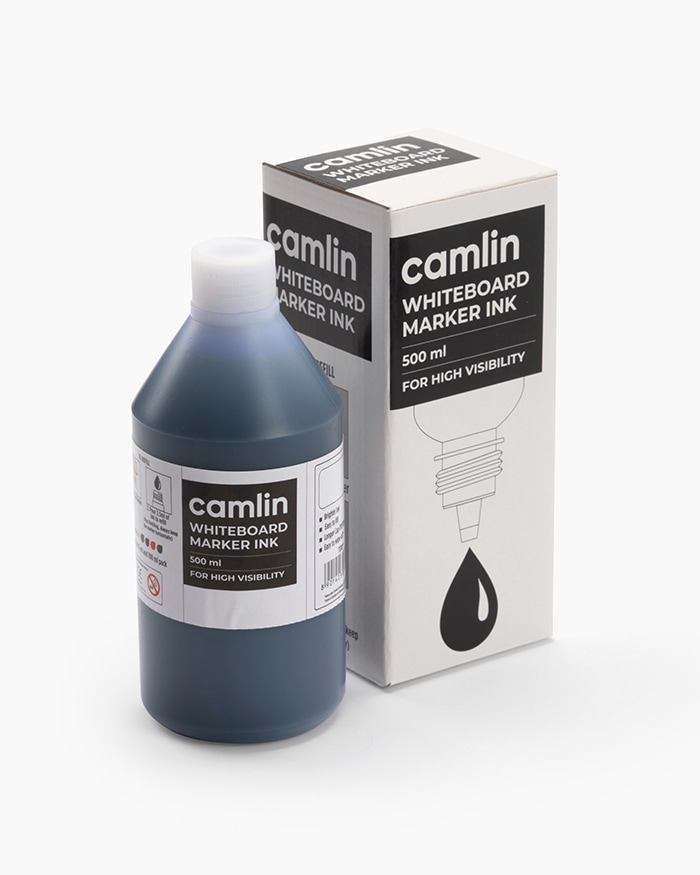 Camlin Whiteboard Marker Ink Individual bottle of 500 ml in Blue shade