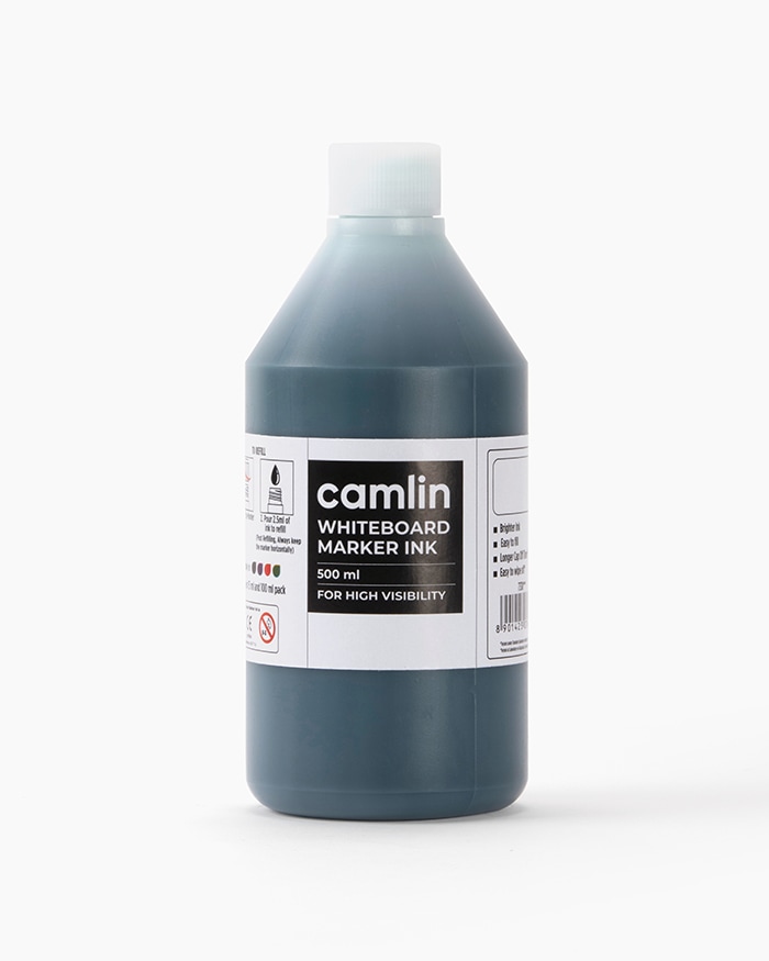 Camlin Whiteboard Marker Ink Individual bottle of 500 ml in Green shade