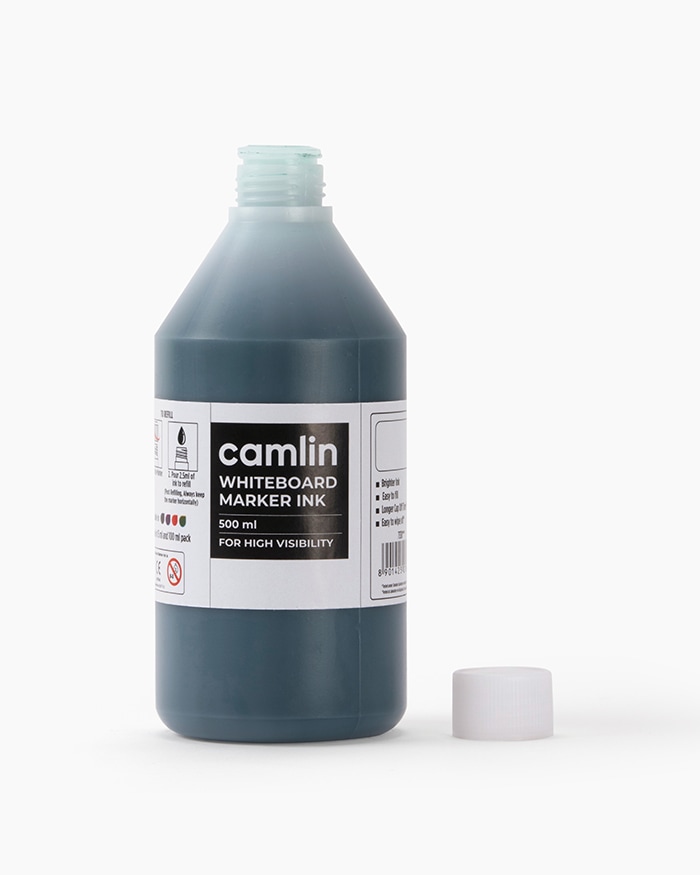Camlin Whiteboard Marker Ink Individual bottle of 500 ml in Green shade