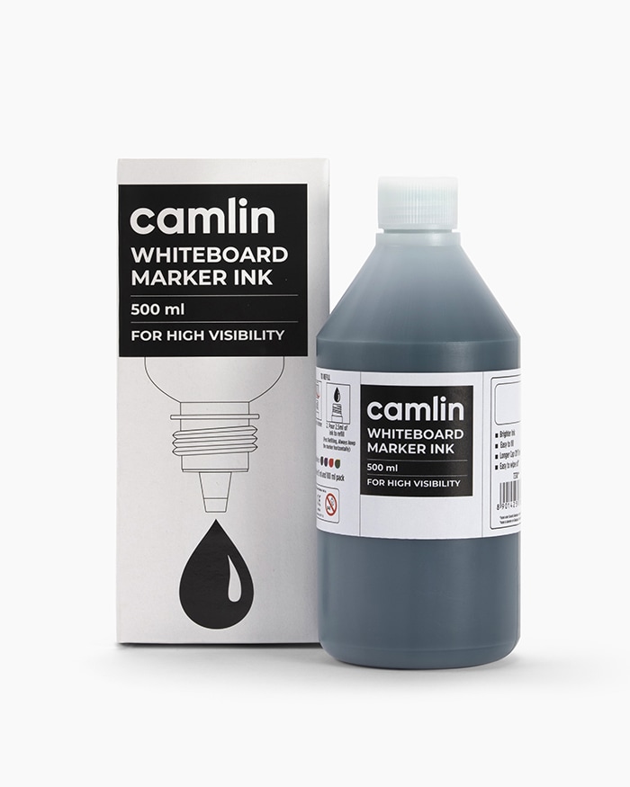 Camlin Whiteboard Marker Ink Individual bottle of 500 ml in Green shade