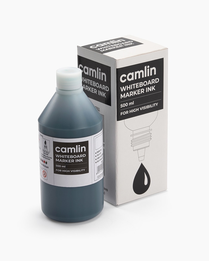 Camlin Whiteboard Marker Ink Individual bottle of 500 ml in Green shade