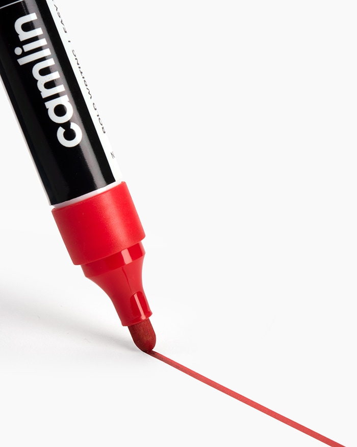 Camlin Whiteboard Markers Carton of 10 markers in Red shade