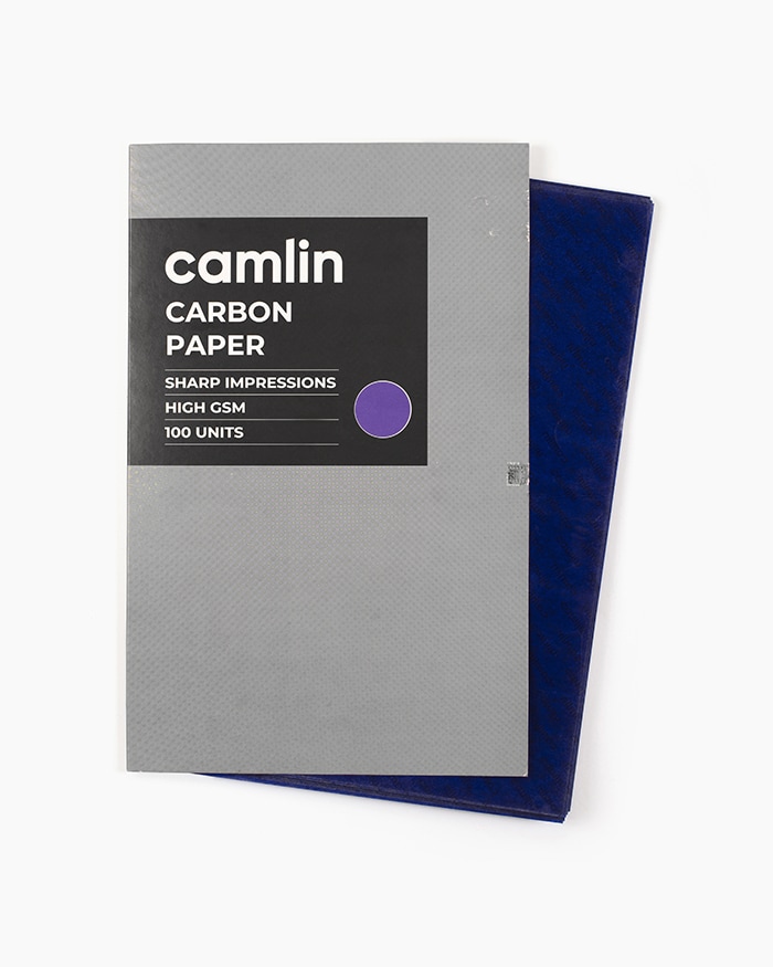 Buy Camlin Carbon Papers Folder of 100 sheets in size 210 x 330 mm Kokuyo Camlin