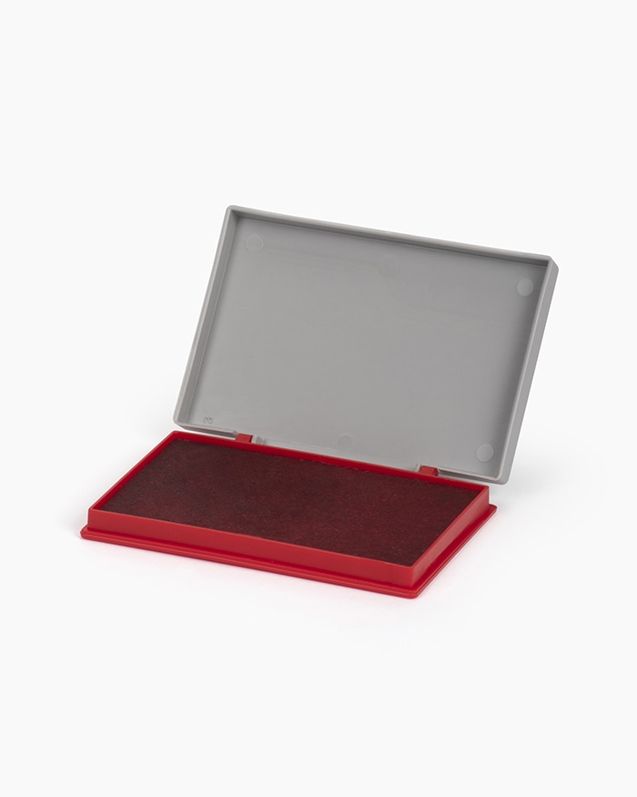 Camlin Deluxe Stamp Pad Individual stamp pad in Red, Large
