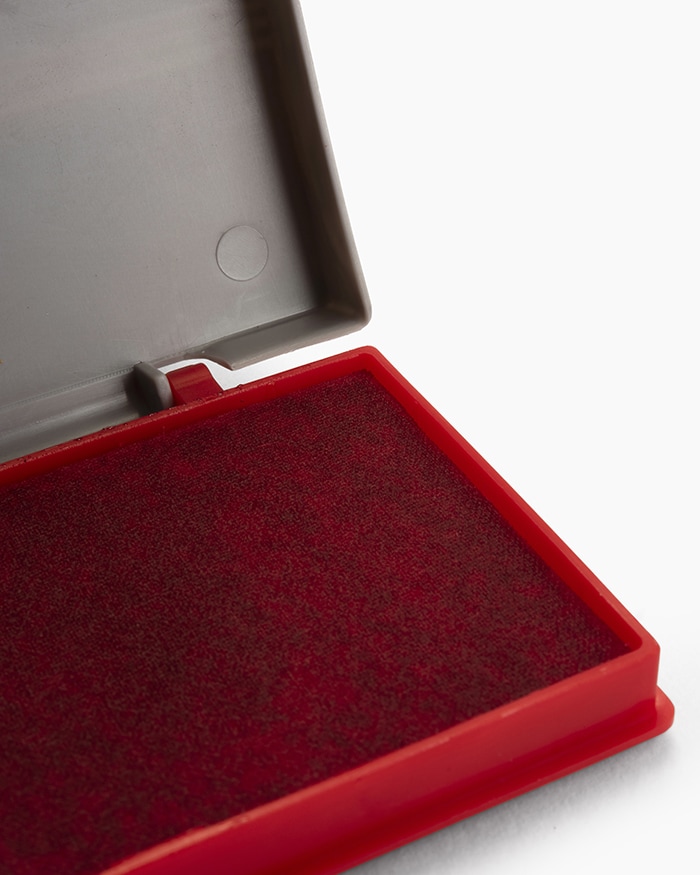 Camlin Deluxe Stamp Pad Individual stamp pad in Red, Small