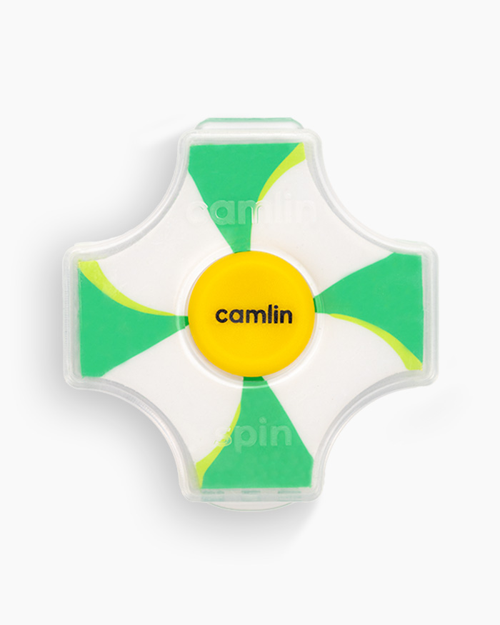 Camlin Spin Eraser Individual eraser in green