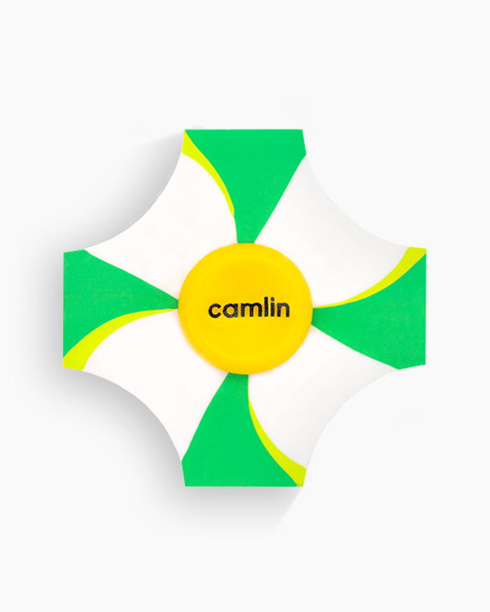 Camlin Spin Eraser Individual eraser in green