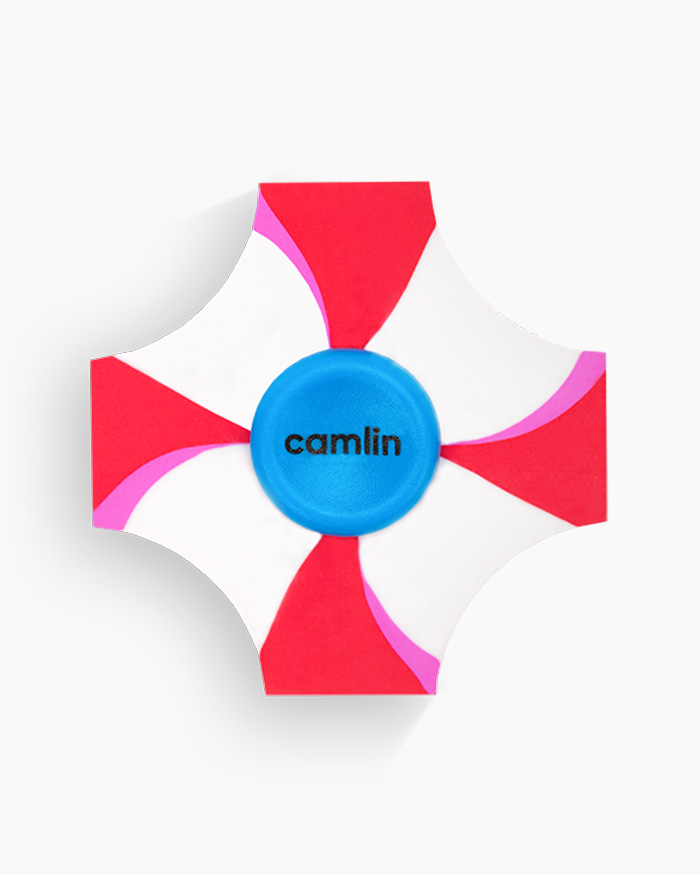 Camlin Spin Eraser Individual eraser in red