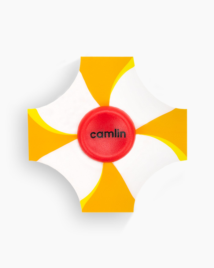 Camlin Spin Eraser Individual eraser in orange