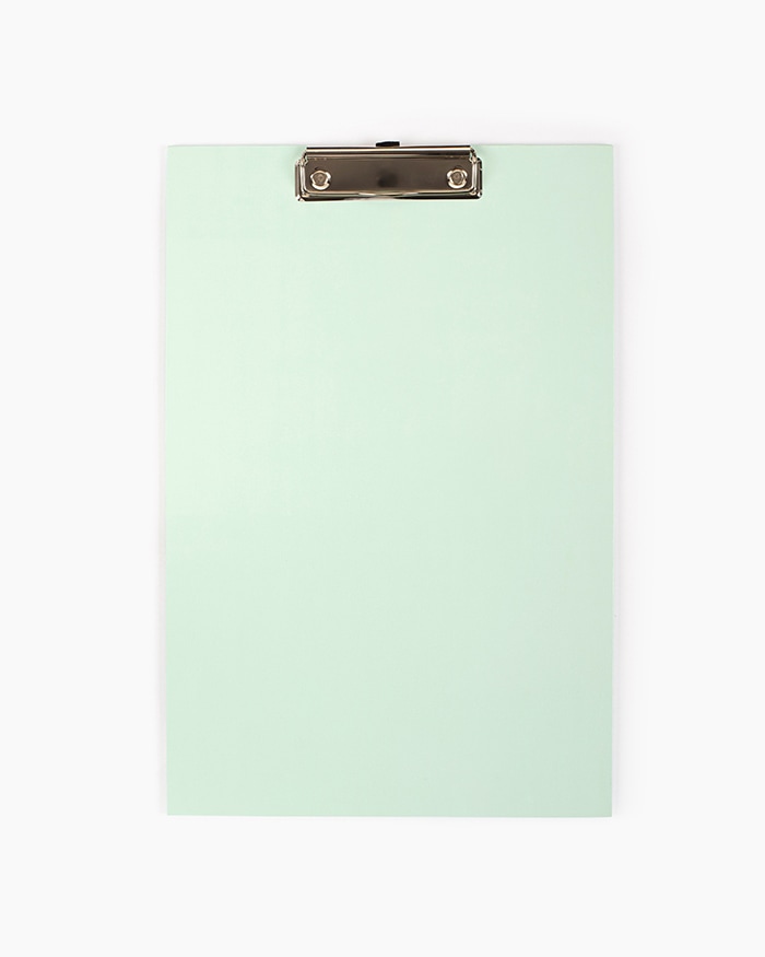 Camlin Exam Clipboard Individual clipboard in Aqua Green colour with plastic cover