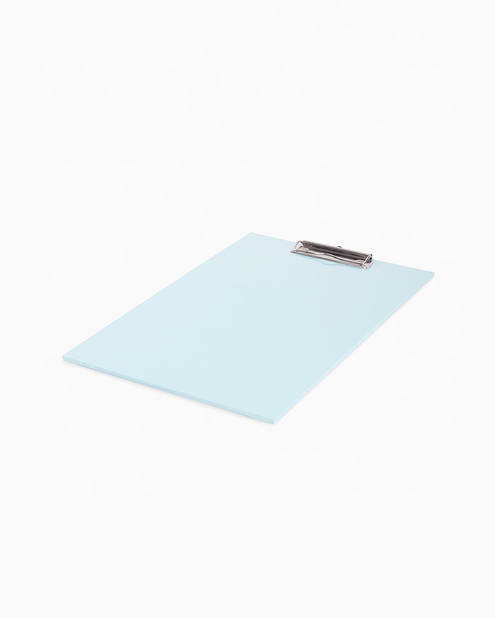 Camlin Exam Clipboard Individual clipboard in Blue colour with plastic cover