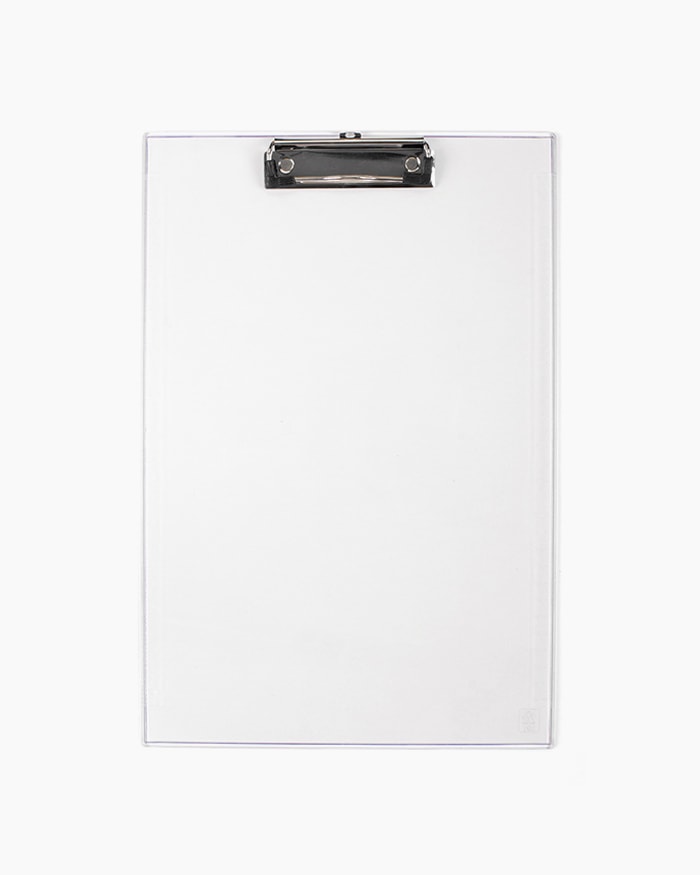 Camlin Transparent Clipboard Individual clipboard with plastic cover