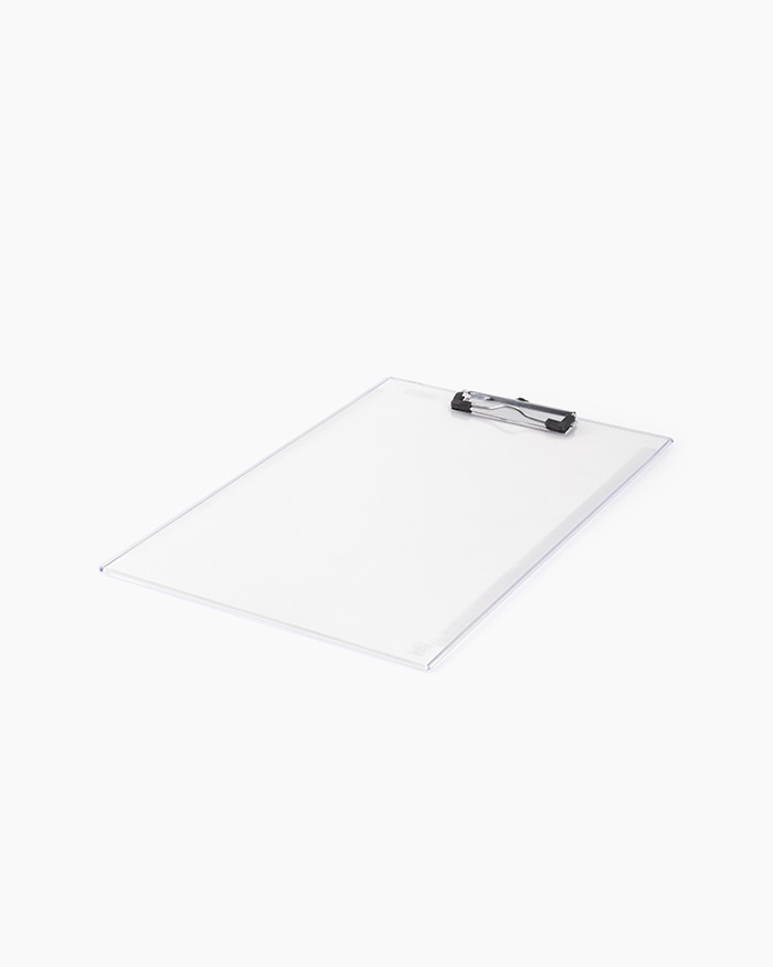 Camlin Transparent Clipboard Individual clipboard with plastic cover