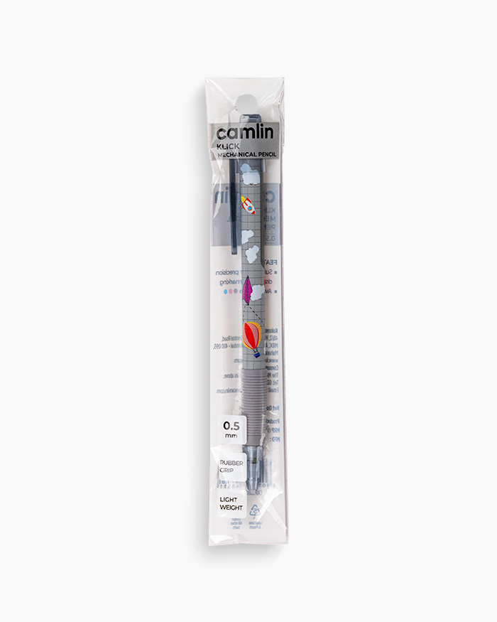 Camlin Klick Mechanical Pencil Individual pencil in 0.5 mm, Grey