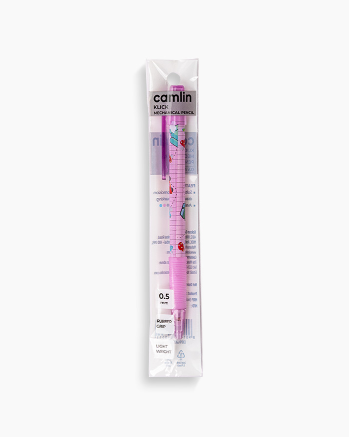 Camlin Klick Mechanical Pencil Individual pencil in 0.5 mm, Lilac