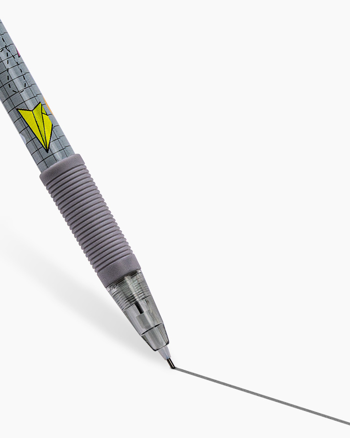 Camlin Klick Mechanical Pencil Individual pencil in 0.9 mm with Leads, Grey