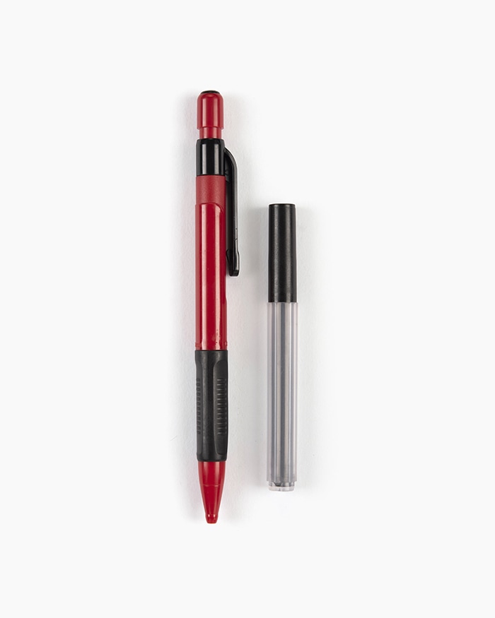 Camlin Mechanical Pencil Individual pencil in 2 mm with Leads, Red