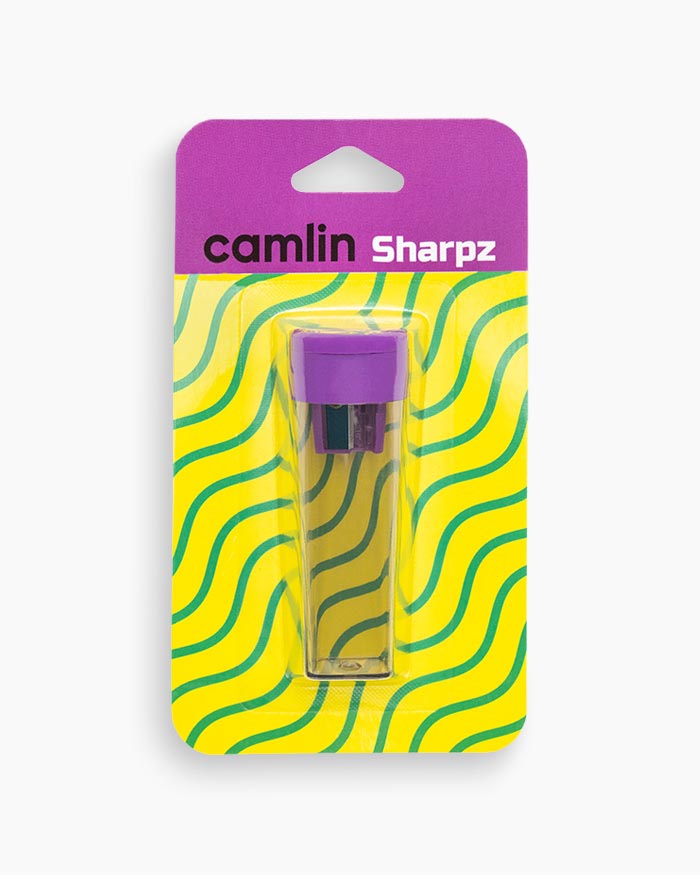 Camlin Sharpz Individual sharpener in purple