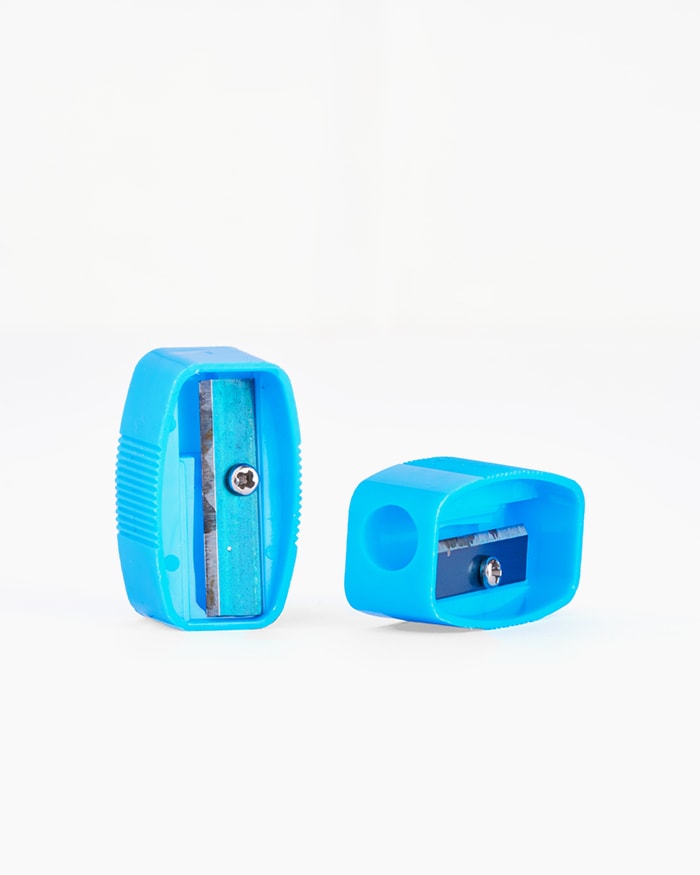 Camlin Supreme Long Point Sharpener Individual sharpener in Blue body colour