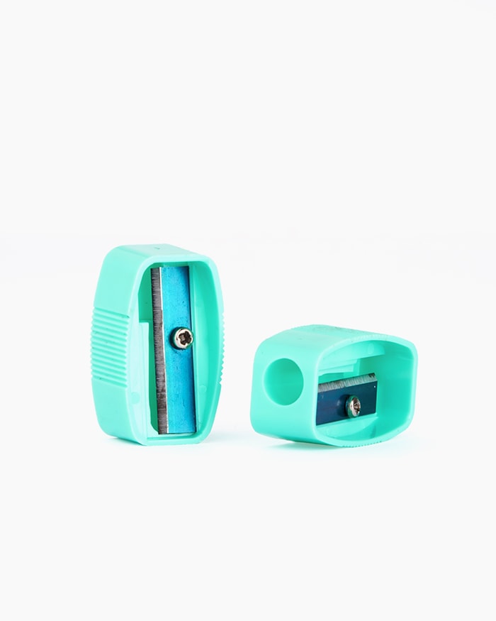 Camlin Supreme Long Point Sharpener Individual sharpener in Green body colour