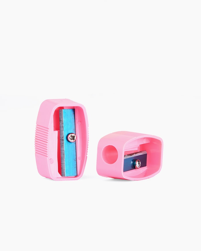 Camlin Supreme Long Point Sharpener Individual sharpener in Pink body colour