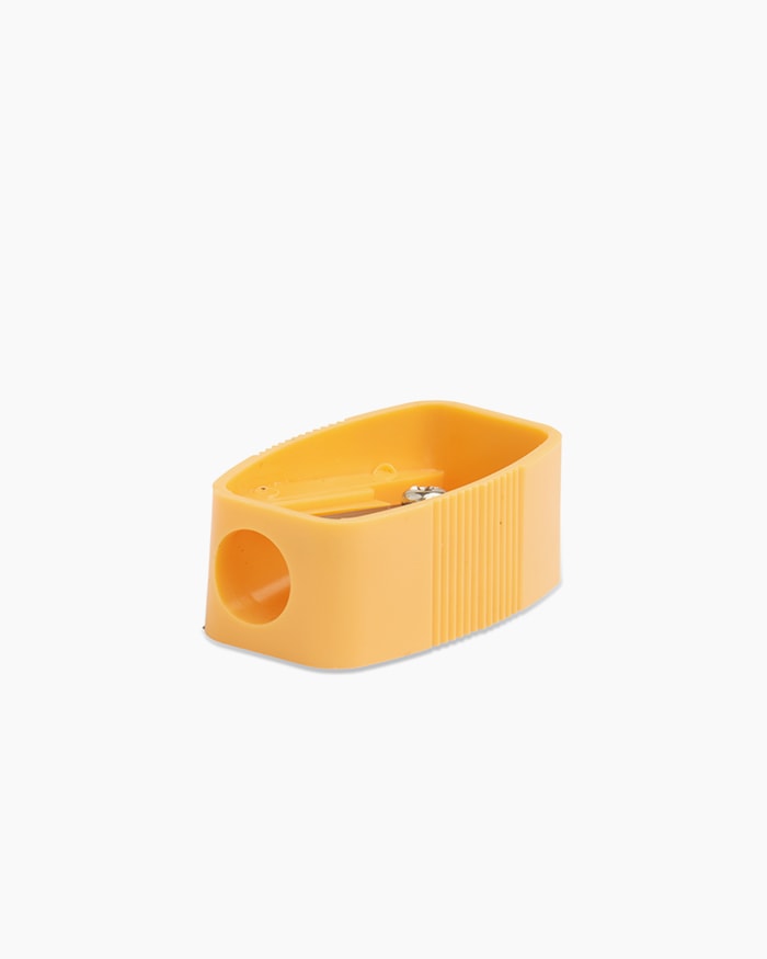 Camlin Supreme Long Point Sharpener Individual sharpener in Yellow body colour