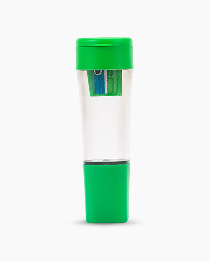 Camlin Twinz Eraser-sharpener combo in green