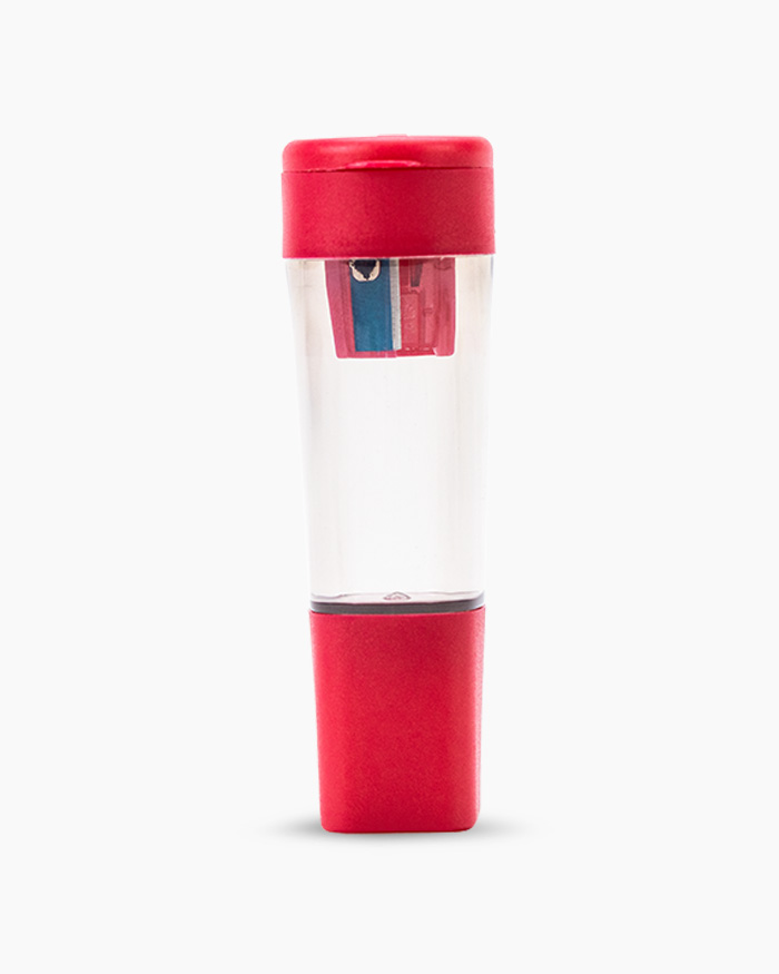 Camlin Twinz Eraser-sharpener combo in red
