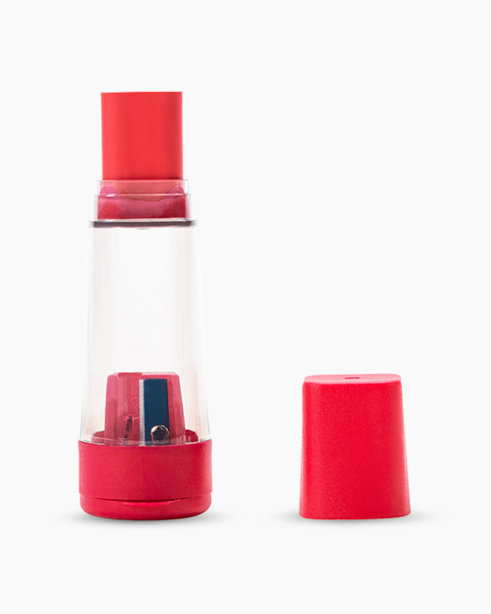 Camlin Twinz Eraser-sharpener combo in red